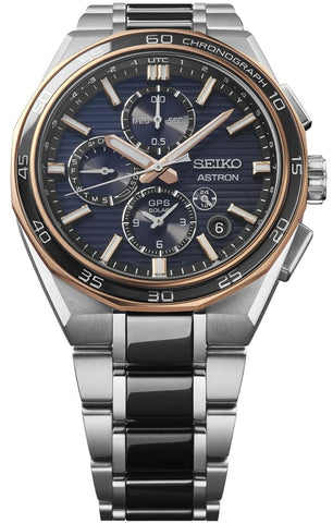 Seiko Astron GPS Solar Dual-Time Chronograph Limited Edition Watch