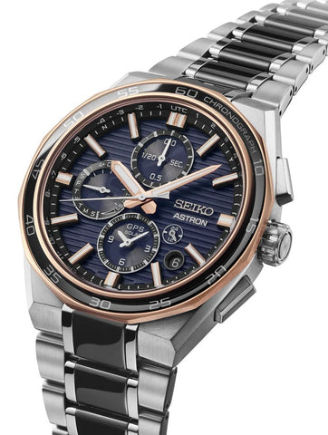 Seiko Astron GPS Solar Dual-Time Chronograph Limited Edition Watch