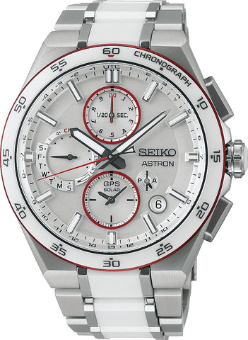 Seiko Astron Watch Medecins Sans Frontieres GPS Solar Chronograph Limited Edition SSH173J1