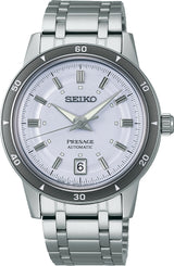 Seiko Presage Style 60's Silvery Violet Watch SRPL73J1