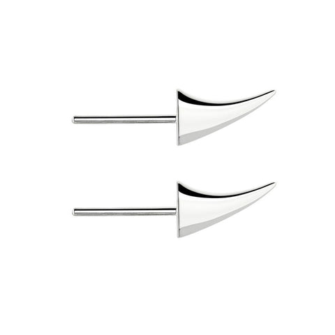 Shaun Leane Rose Thorn Swerve Sterling Silver Stud Earrings, RT020.SSNAEOS