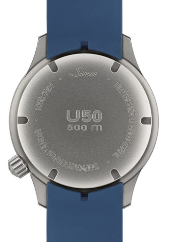 Sinn U50 B Blue Rubber Watch