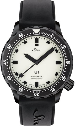 Sinn U1 S L Black Rubber Limited Edition Watch 1010.0243