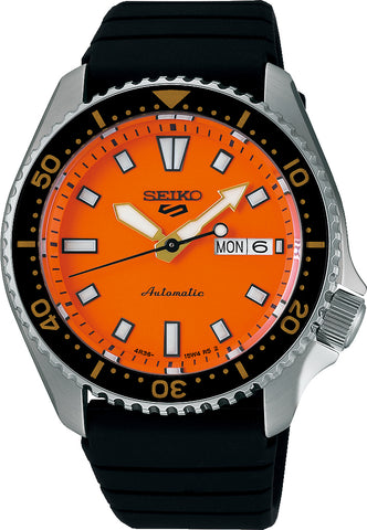 Seiko 5 Sports SKX Redux in Daichi Orange Watch SRPL89K1