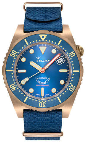 Squale Watch 1521 Bronze 1521BRONBL.NB20