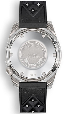 Squale 1521 Green Ray Rubber Watch