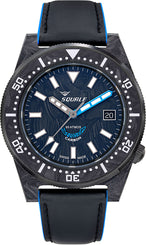 Squale Watch T-183 Forged Carbon T183AFCBL.RLBL