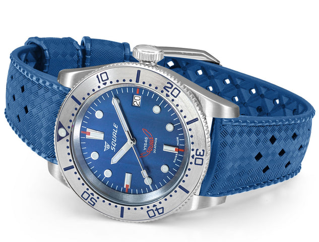 Squale 1545 Steel Blue Watch