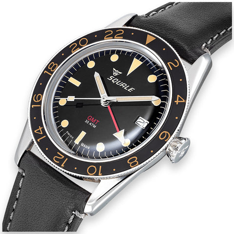 Squale SUB-39 GMT Vintage Black Watch