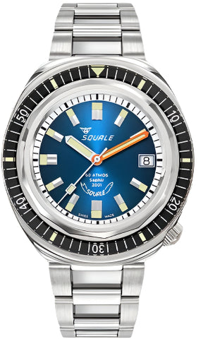 Squale Watch 2001 Sunray Blue 2001BKBL.AC