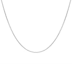 Sterling Silver 18 Inch Diamond Cut Trace Chain SC967_18