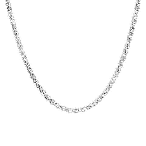 Sterling Silver 20 Inch Large Spiga Chain SC924_20