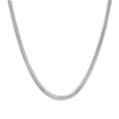 Sterling Silver 20 Inch Rounded Snake Chain SC942_20