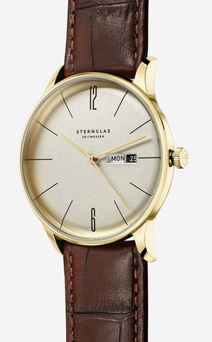 Sternglas Berlin Sepia Gold Watch