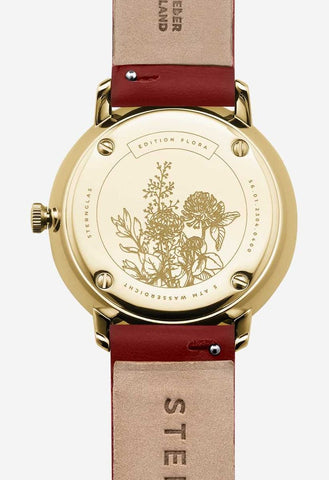 Sternglas Naos XS Edition Flora Hibiskus Watch