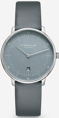 Sternglas Watch Naos XS Edition Flora Ice Blue S01-NDF17-KL10