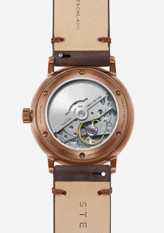 Sternglas Naos Automatik Dark Green Bronze Watch