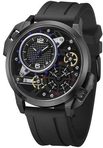 Storm Dualaton Rubber Slate Blue Watch