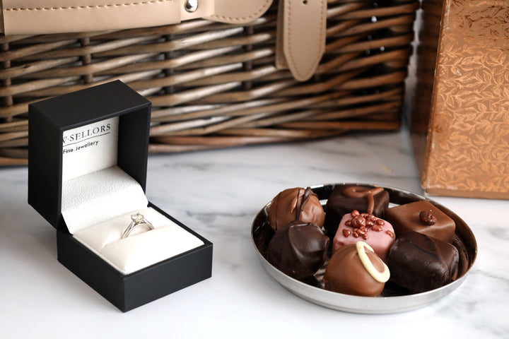 The Champagne Chocolate Proposal Hamper