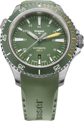 Traser H3 Watch P67 Diver Automatic Green 110327