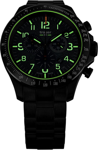 Traser H3 P67 Officer Pro Chronograph Green Watch