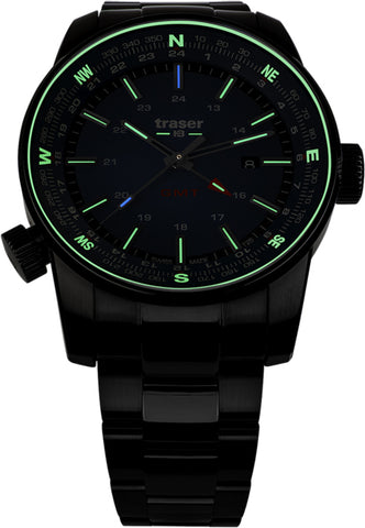 Traser H3 Watch P68 Pathfinder GMT Blue 109524