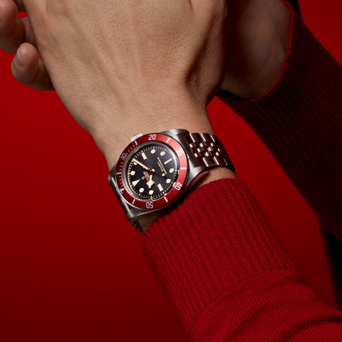 TUDOR Black Bay Burgundy Master Chronometer Watch