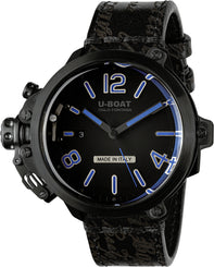 U-Boat Capsule 50mm PVD BK BL Limited Edition Watch 8806
