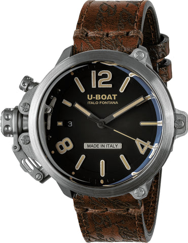U-Boat Capsule 45mm SS BK BE Limited Edition Watch 8809