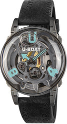 U-Boat U-65 SS Turquoise 44mm Watch 3352