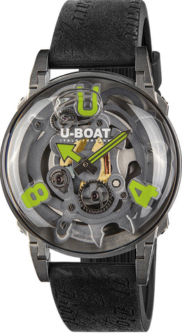 U-Boat U-65 SS Green 44mm Watch 3350