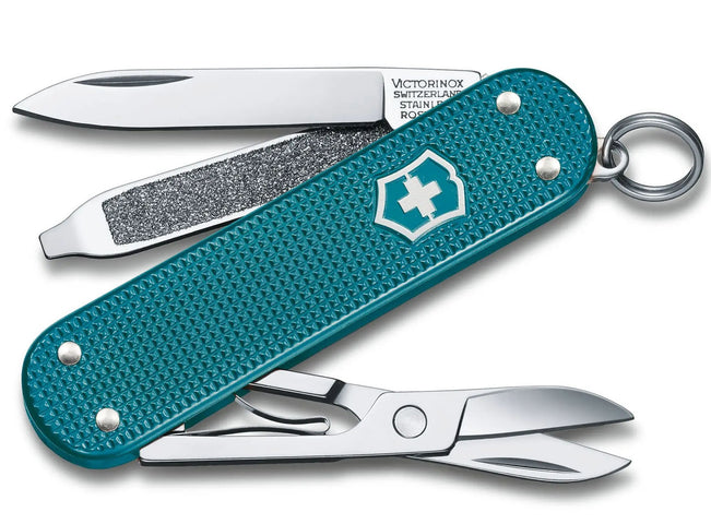 Victorinox Small Pocket Knife Classic SD Alox Wild Jungle 06221242G