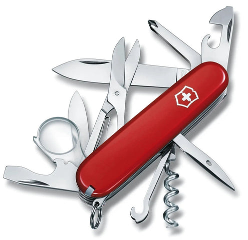 Victorinox Medium Pocket Knife Explorer Red 1670300