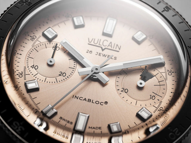 Vulcain Skindiver Chronograph Salmon Limited Edition Watch