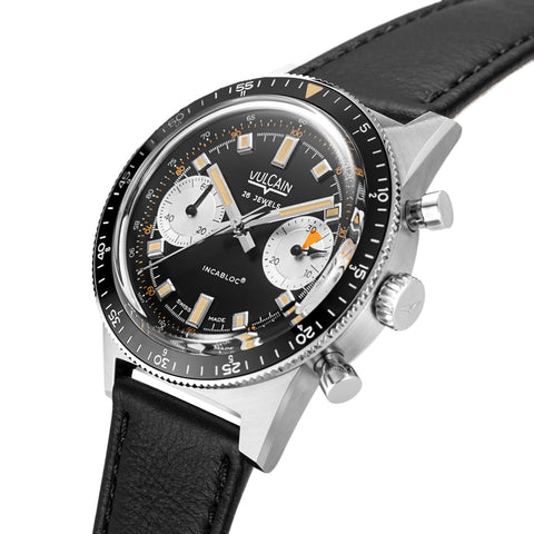 Vulcain Skindiver Chronograph Black Watch