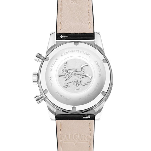 Vulcain Skindiver Chronograph White Watch