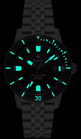 Zodiac Super Sea Wolf Compression Mens Watch