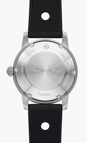 Zodiac Super Sea Wolf Skin Mens Watch