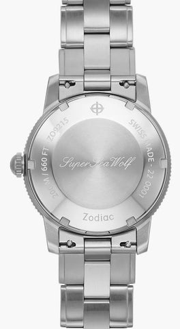 Zodiac Super Sea Wolf Skin Mens Watch