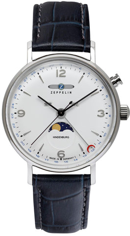 Zeppelin Watch LZ 129 Hindenburg Moonphase Mens 80761