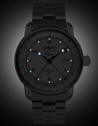 Zeppelin 100 Years Zeppelin Automatic GMT Watch