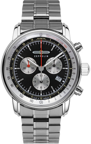 Zeppelin LZ 14 Marine Quartz Chronograph Watch 8888MB2