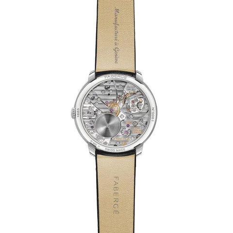 Faberge Lady Compliquee Peacock Black Sapphire Watch