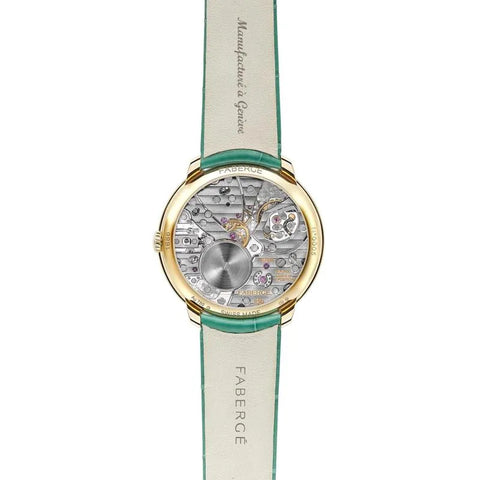 Faberge Lady Compliquee Peacock Emerald Watch