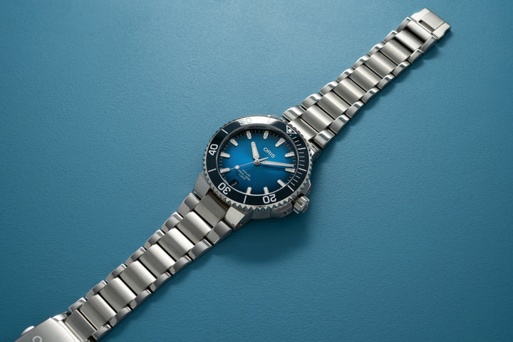 Oris Aquis Date Calibre 400 Blue Bracelet