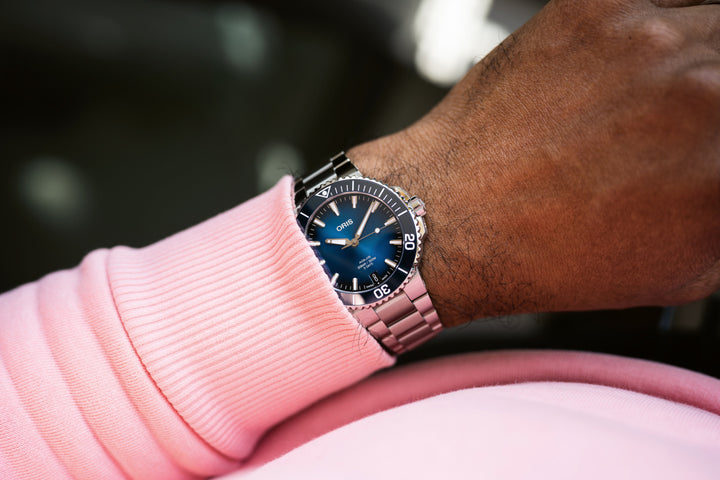 Oris Aquis Date Calibre 400 Blue Bracelet