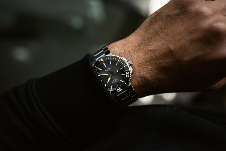 Oris Aquis Date Calibre 400 Anthracite Bracelet