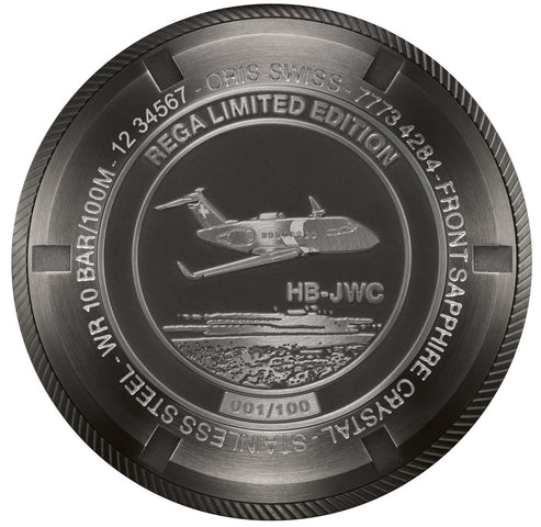 Oris Watch Big Crown ProPilot Rega Fleet Bombardier Challenger 650 HB-JWC Limited Edition