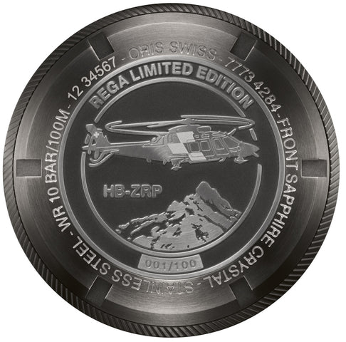 Oris Watch Big Crown ProPilot Rega Fleet AgustaWestland Da Vinci HB-ZRP Limited Edition