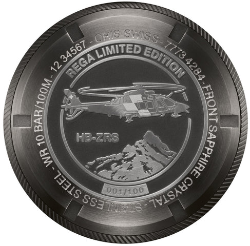 Oris Watch Big Crown ProPilot Rega Fleet AgustaWestland Da Vinci HB-ZRS Limited Edition